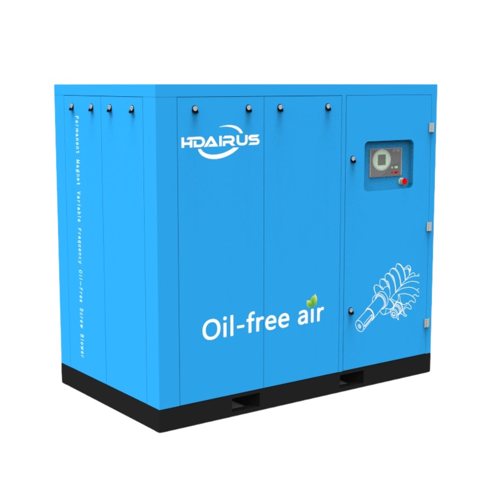 Soplador de tornillo sin aceite de frec...